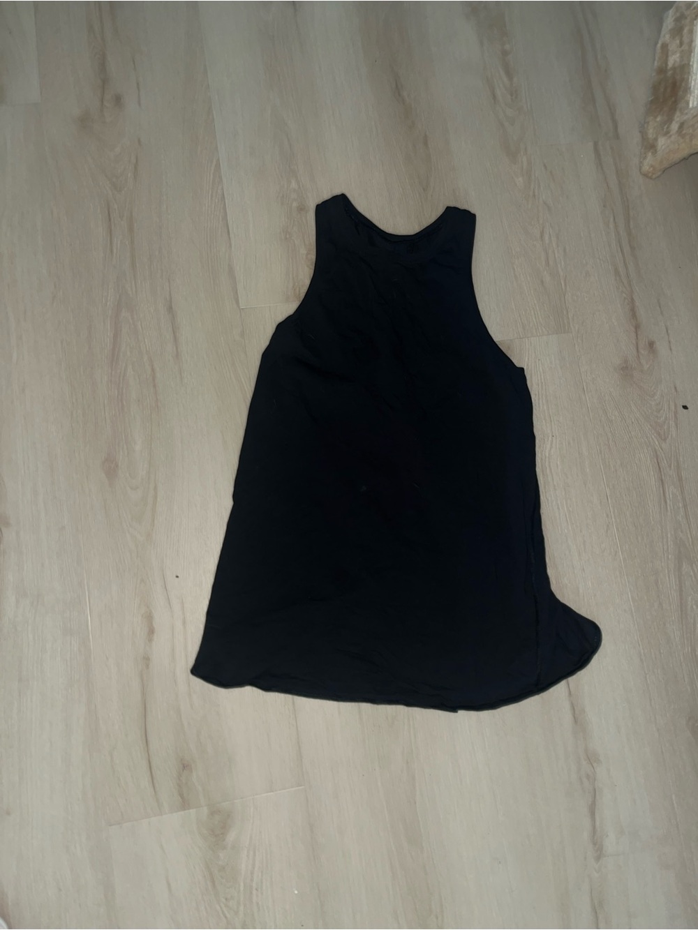 lululemon athletica Black High-Neck Tank Top